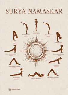 Poster Surya Namaskar