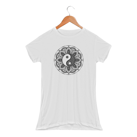Camiseta Yin Yang Mandala