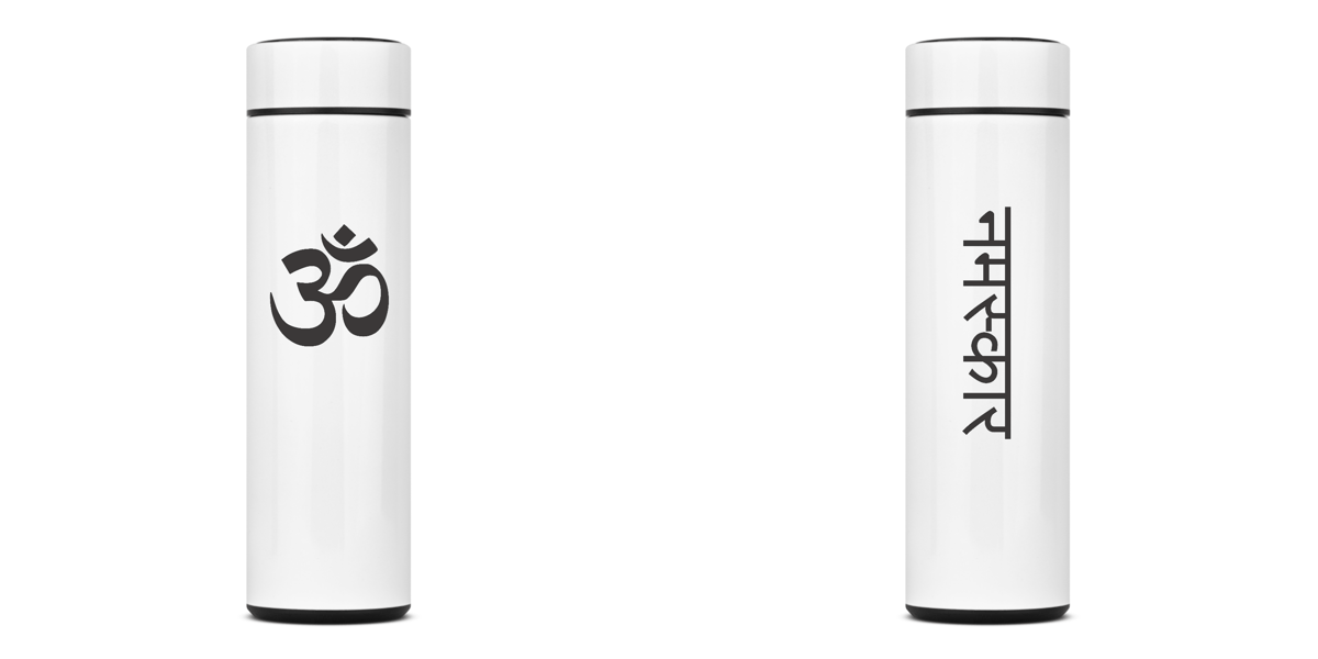 Nome do produto: Garrafa OM Namaskara