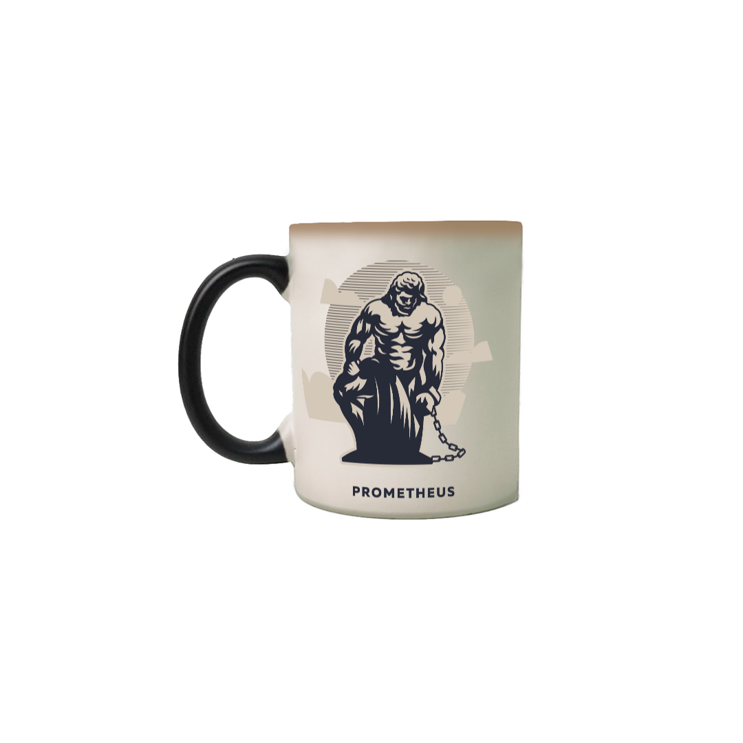 Caneca Prometeu - série Mitologia Grega