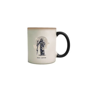 Zeus - série Mitologia Grega - caneca mágica