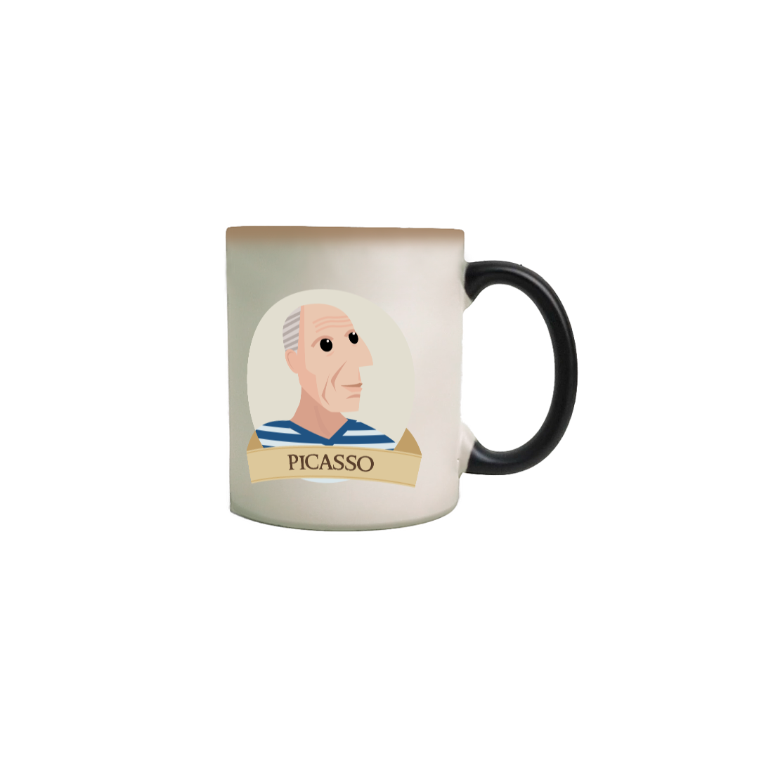 Picasso - Coleção Artes Plásticas - caneca mágica