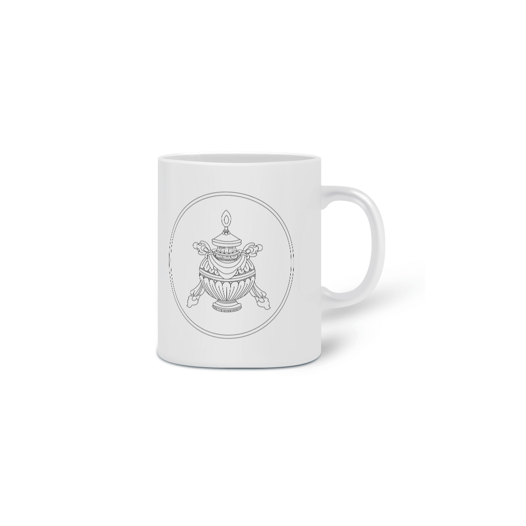 Nome do produto: Caneca O Precioso Vaso