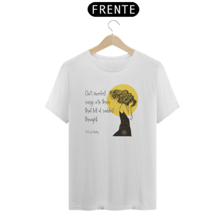 Nome do produto Our sweetest songs, Percy B. Shelley TShirt Quality (Branca/Cinza)