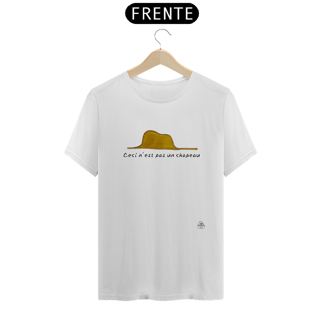 Nome do produto Jiboia (francês), Pequeno Príncipe TShirt Quality (Branca/Cinza)