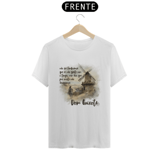Nome do produto Dom Quixote TShirt Quality (Branca/Cinza)