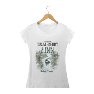 Nome do produto Huckleberry Finn, Mark Twain Long Quality (Branca/Cinza)