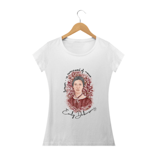 Nome do produto Forever is composed of nouns, Emily Dickinson Baby Long Quality (Branca/Cinza)