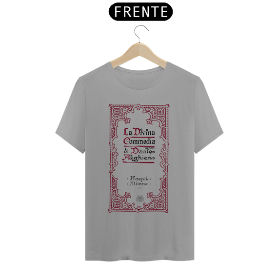 La divina commedia TShirt Quality (Branca/Cinza)
