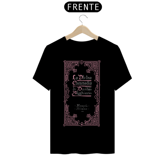 La divina commedia TShirt Quality (Preto)