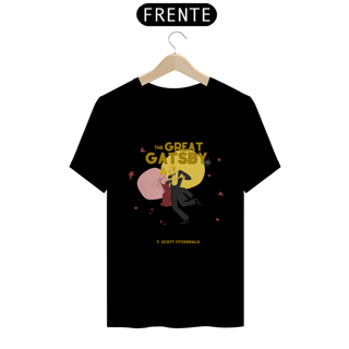 Nome do produto The Great Gatsby, F. Scott Fitzgerald TShirt Quality (Preto)