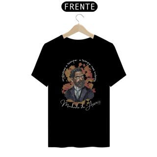 Nome do produto Matamos o tempo, Machado de Assis TShirt Quality (Preto)