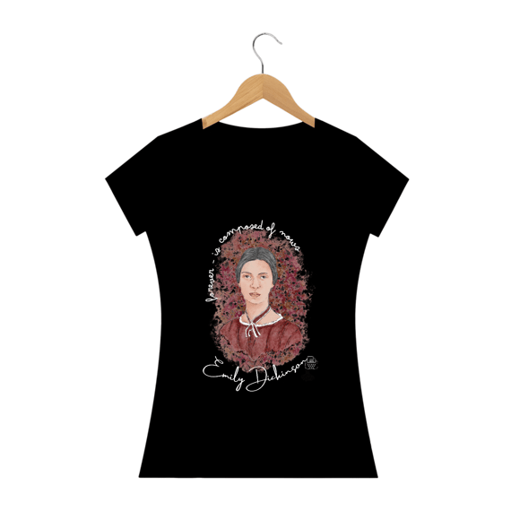 Forever is composed of nouns, Emily Dickinson Baby Long Quality (Preto)