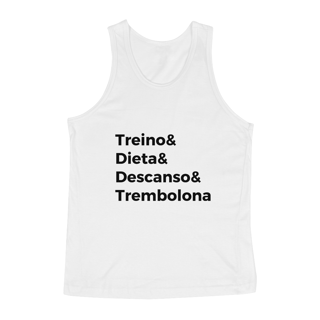 Nome do produto Regata Trembolona Branca