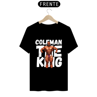 Tshirt Coleman The King Escura