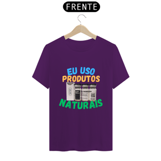 Nome do produto Tshirt Produtos Naturais Colorida