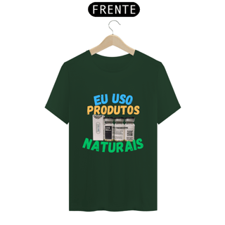 Nome do produto Tshirt Produtos Naturais Colorida
