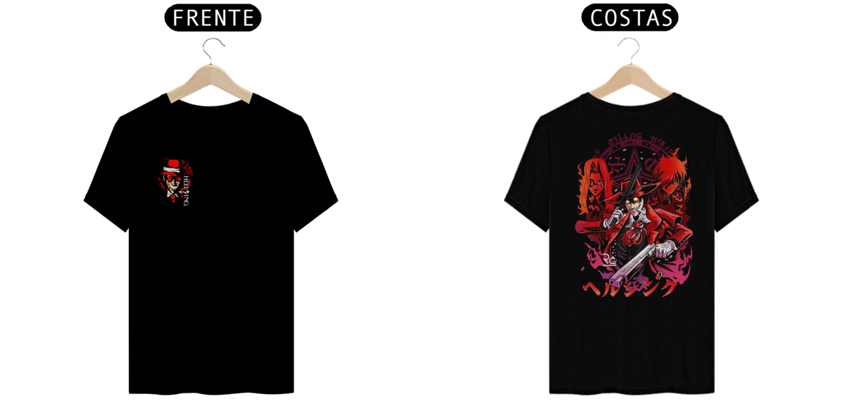 Nome do produto: Camisa Alucard Hellsing