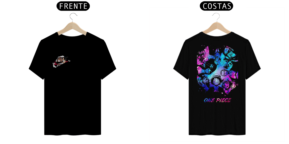 Nome do produto: Camisa Luffy One Piece