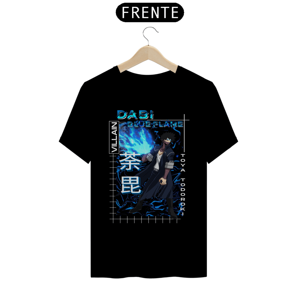 Nome do produto: Camisa Dabi Boku No Hero 