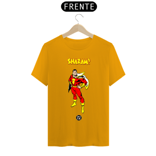 Nome do produtoCamiseta Masculina - Capitão Marvel (Shazam)