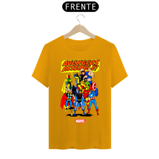 Nome do produto Camiseta Masculina - Vingadores, Avante!