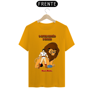 Nome do produto Camiseta Masculina - O Jovem Sansão e Golias