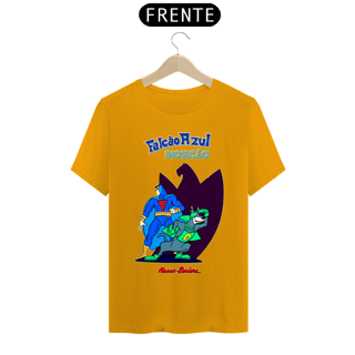 Nome do produto Camiseta Masculina - Falcão Azul e Bionicão