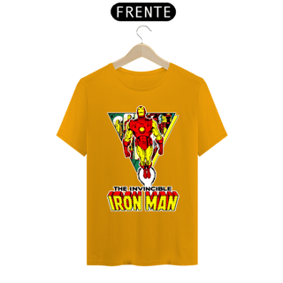 Nome do produto Camiseta Masculina - Homem de Ferro