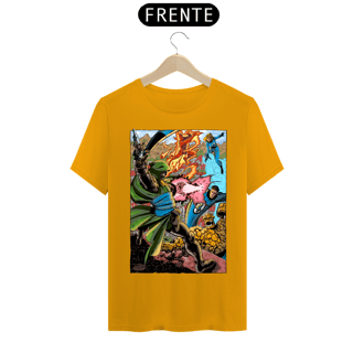 Nome do produto Camiseta Classic - Quarteto Fantástico vs Doutor Destino