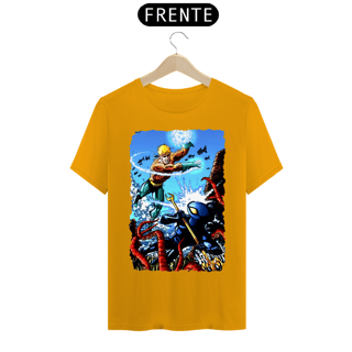 Nome do produto Camiseta Classic - Aquaman vs Arraia Negra
