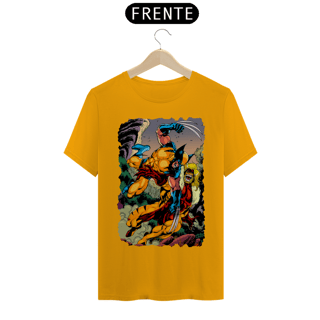 Nome do produto Camiseta Classic - Wolverine vs Dentes-de-Sabre