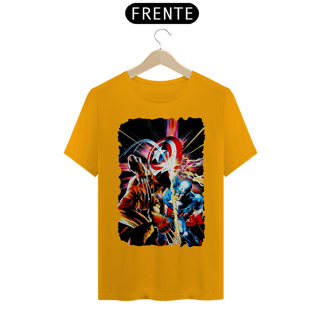 Nome do produto Camiseta Classic - Wolverine vs Capitão América