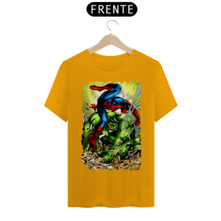 Nome do produtoCamiseta Classic - Hulk vs Homem Aranha