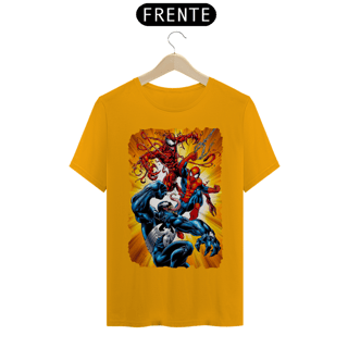 Nome do produtoCamiseta Classic - Homem Aranha vs Venom e Carnificina