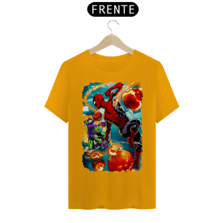 Nome do produto Camiseta Classic - Homem Aranha vs Duende Verde