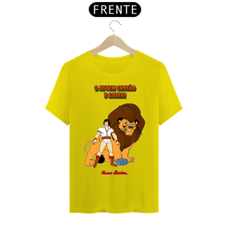 Nome do produto Camiseta Masculina - O Jovem Sansão e Golias