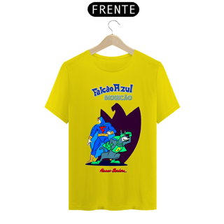 Nome do produto Camiseta Masculina - Falcão Azul e Bionicão