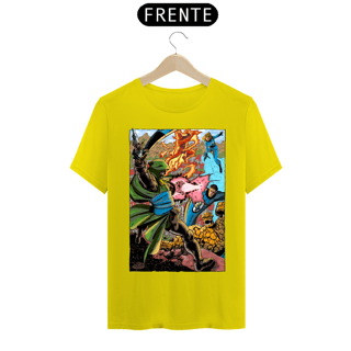 Nome do produto Camiseta Classic - Quarteto Fantástico vs Doutor Destino