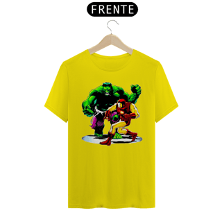 Nome do produtoCamiseta Classic - Hulk vs Homem de Ferro