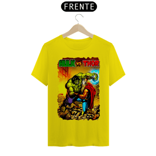 Nome do produtoCamiseta Classic - Hulk vs Thor