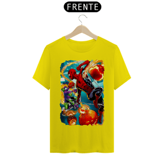 Nome do produto Camiseta Classic - Homem Aranha vs Duende Verde