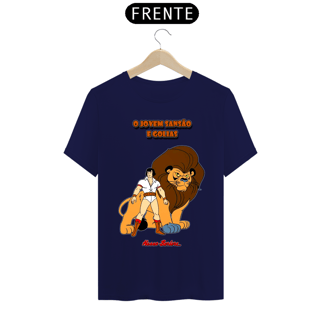 Nome do produto Camiseta Masculina - O Jovem Sansão e Golias