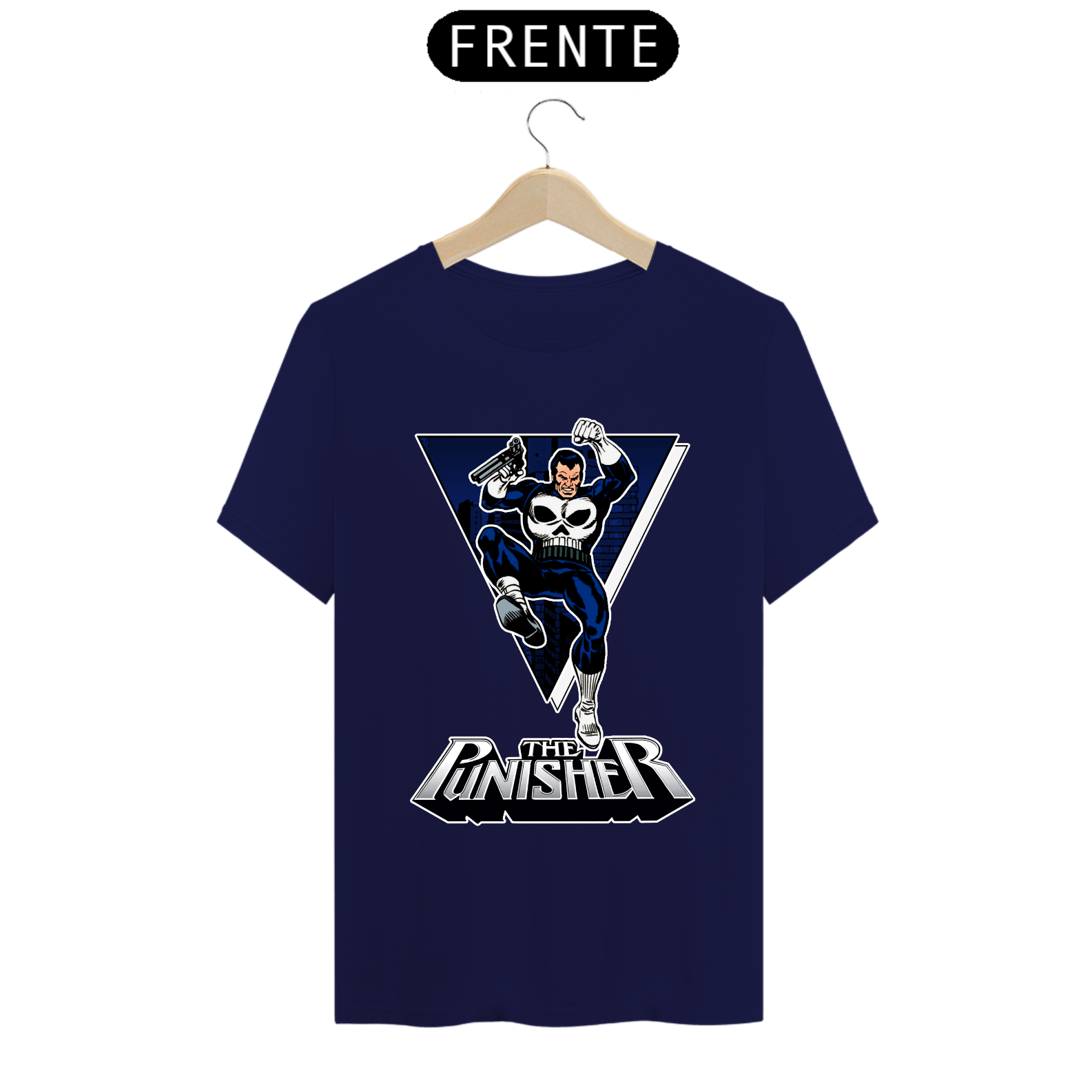 Camiseta Masculina - Justiceiro