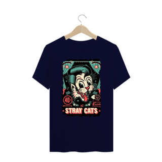 Nome do produtoCamiseta Plus Size - Stray Cats