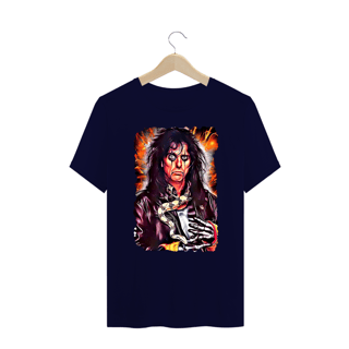 Nome do produto Camiseta Plus Size - Alice Cooper