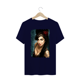 Nome do produtoCamiseta Plus Size - Amy Winehouse