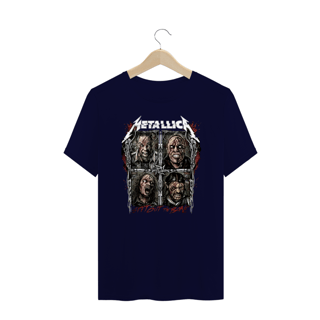 Nome do produto Camiseta Plus Size - Metallica