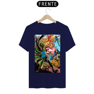 Nome do produto Camiseta Classic - Quarteto Fantástico vs Doutor Destino