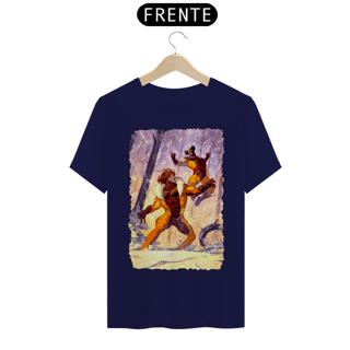 Nome do produto Camiseta Classic - Wolverine vs Dentes-de-Sabre